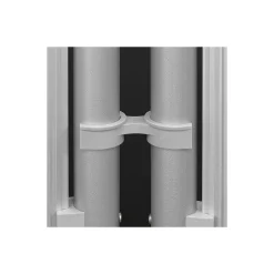 D.O.C. Mobile Room Divider Dual Sided Whiteboard - 6'W x 6'H