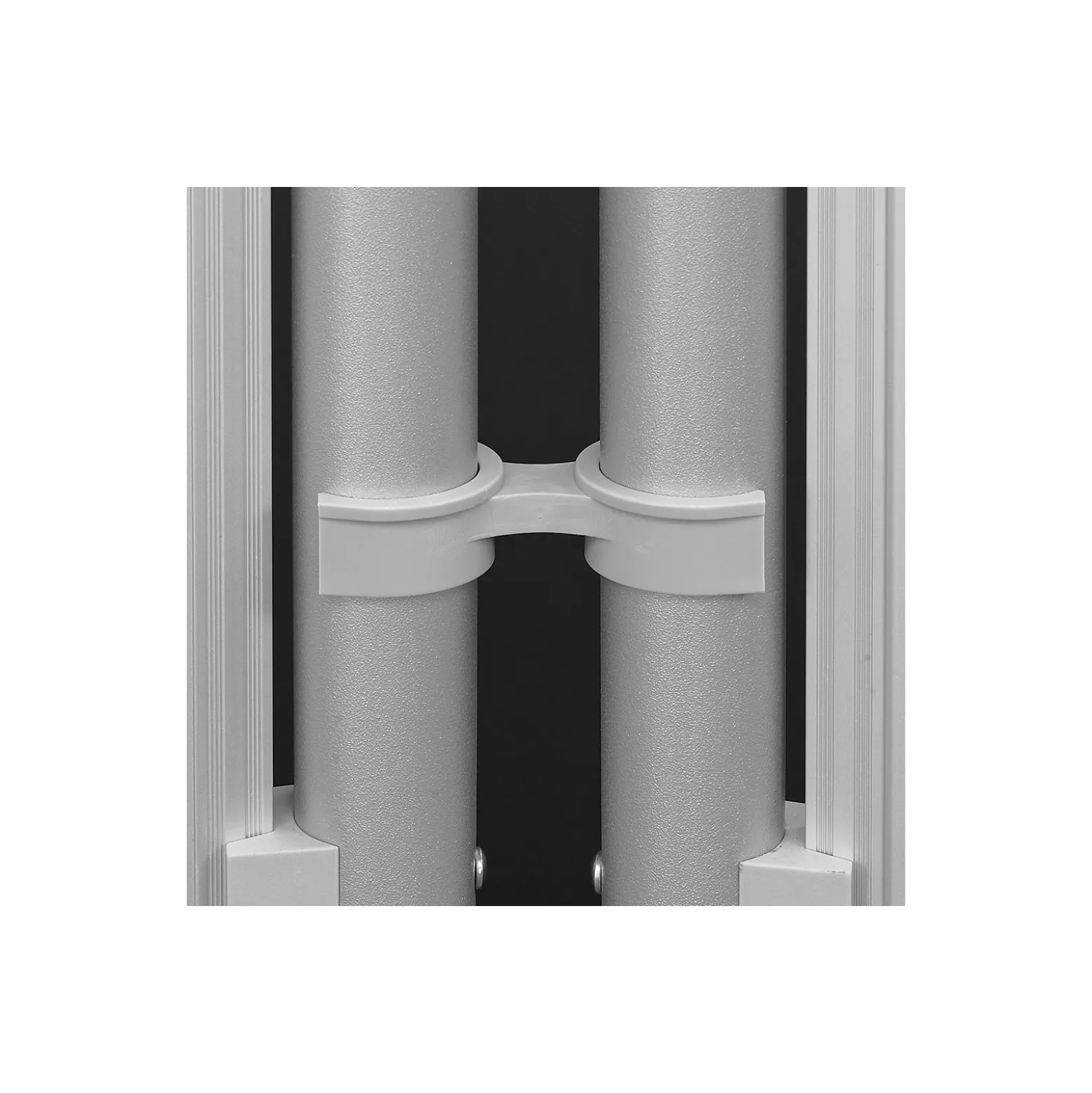 DOC Partitions D.O.C. Mobile Room Divider Dual Sided Whiteboard - 4'W x 6'H