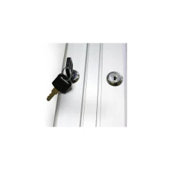 1-Door Enclosed Porcelain Magnetic Whiteboard 24