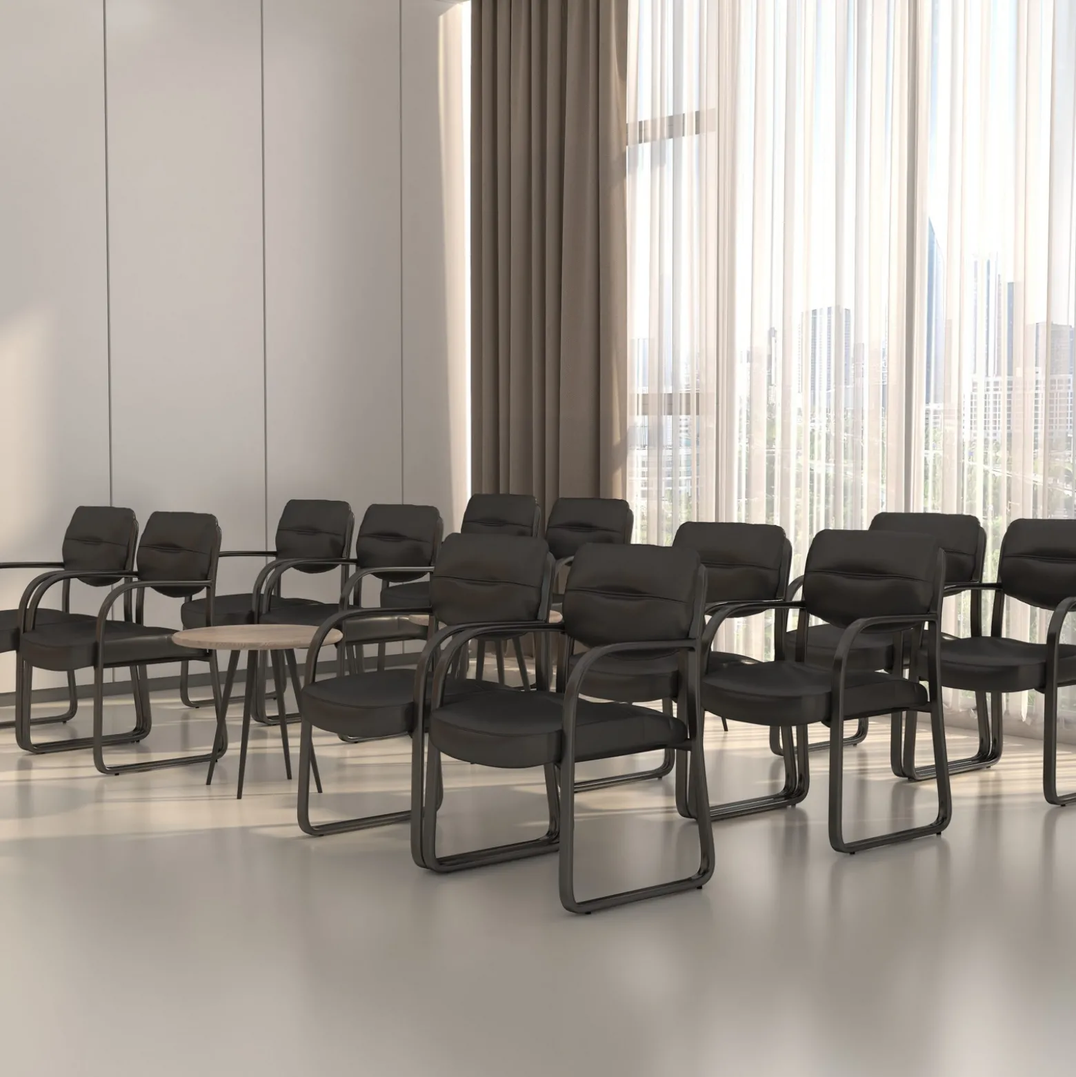 Dorrit Bonded Leather Guest Chair