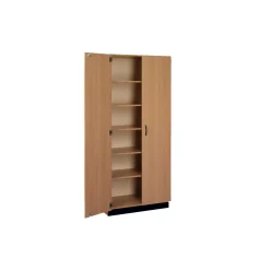 Double Door Laminate Storage Cabinet with Lock