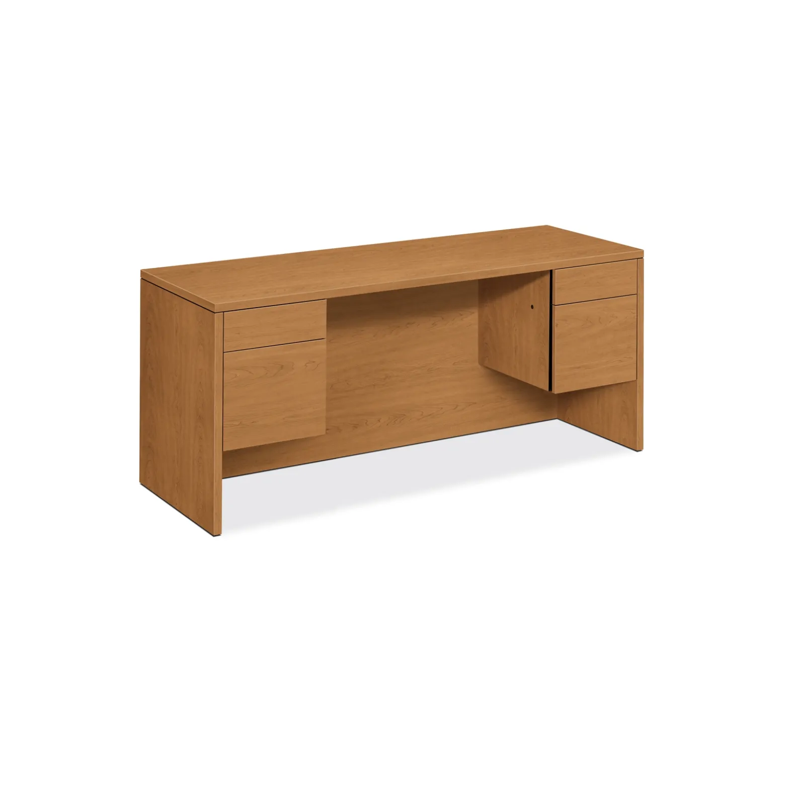 Double Pedestal Credenza - 60"W x 24"D