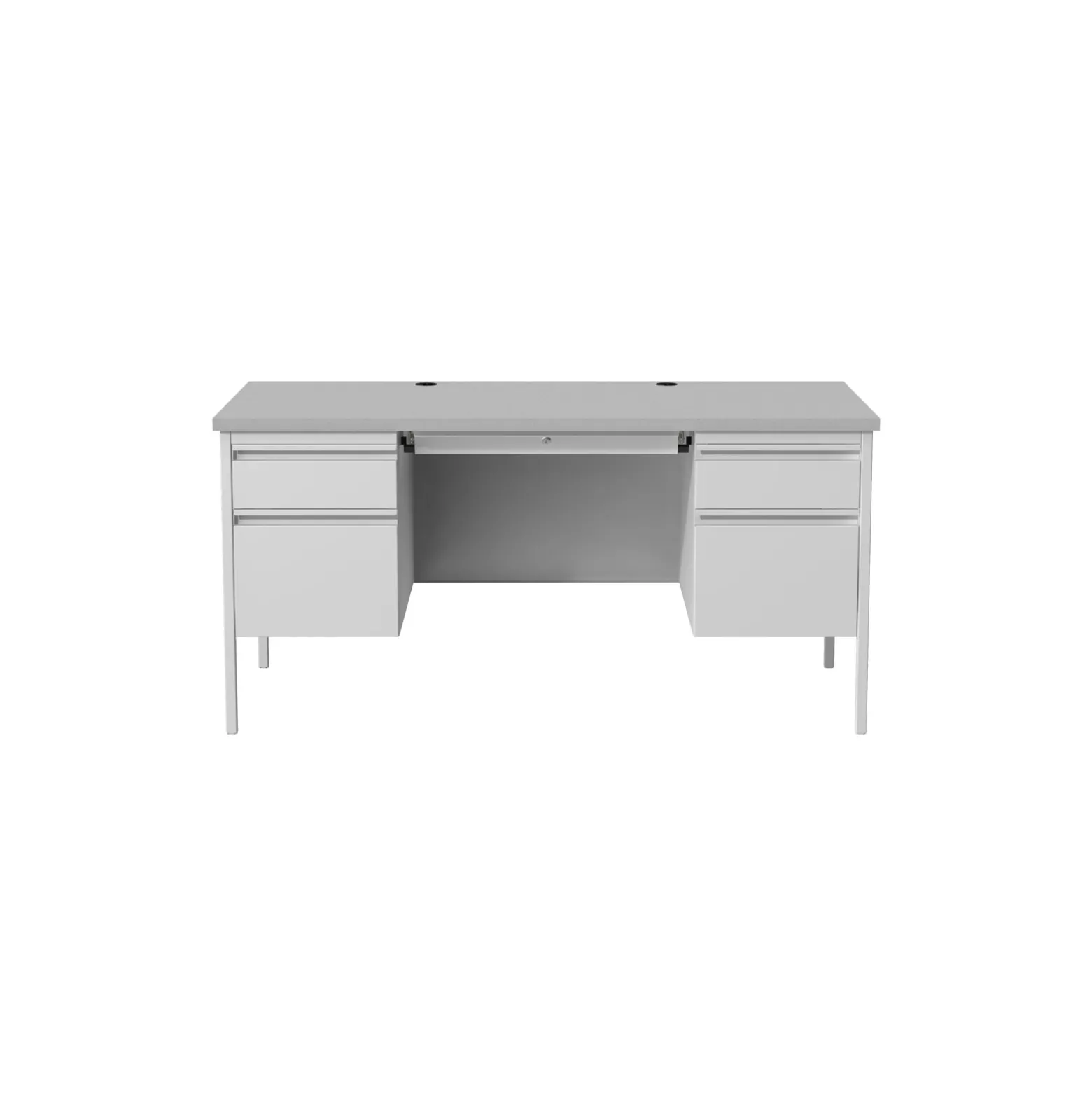 Double Pedestal Desk - 60"W x 30"D