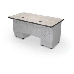 Double Pedestal Desk - 60"Wx30"D