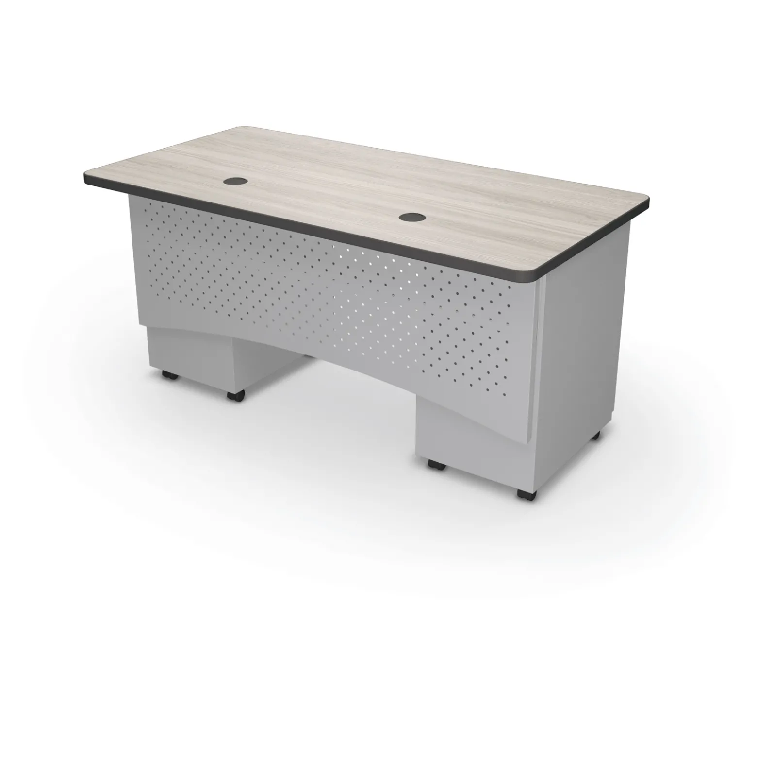 Double Pedestal Desk - 60"Wx30"D