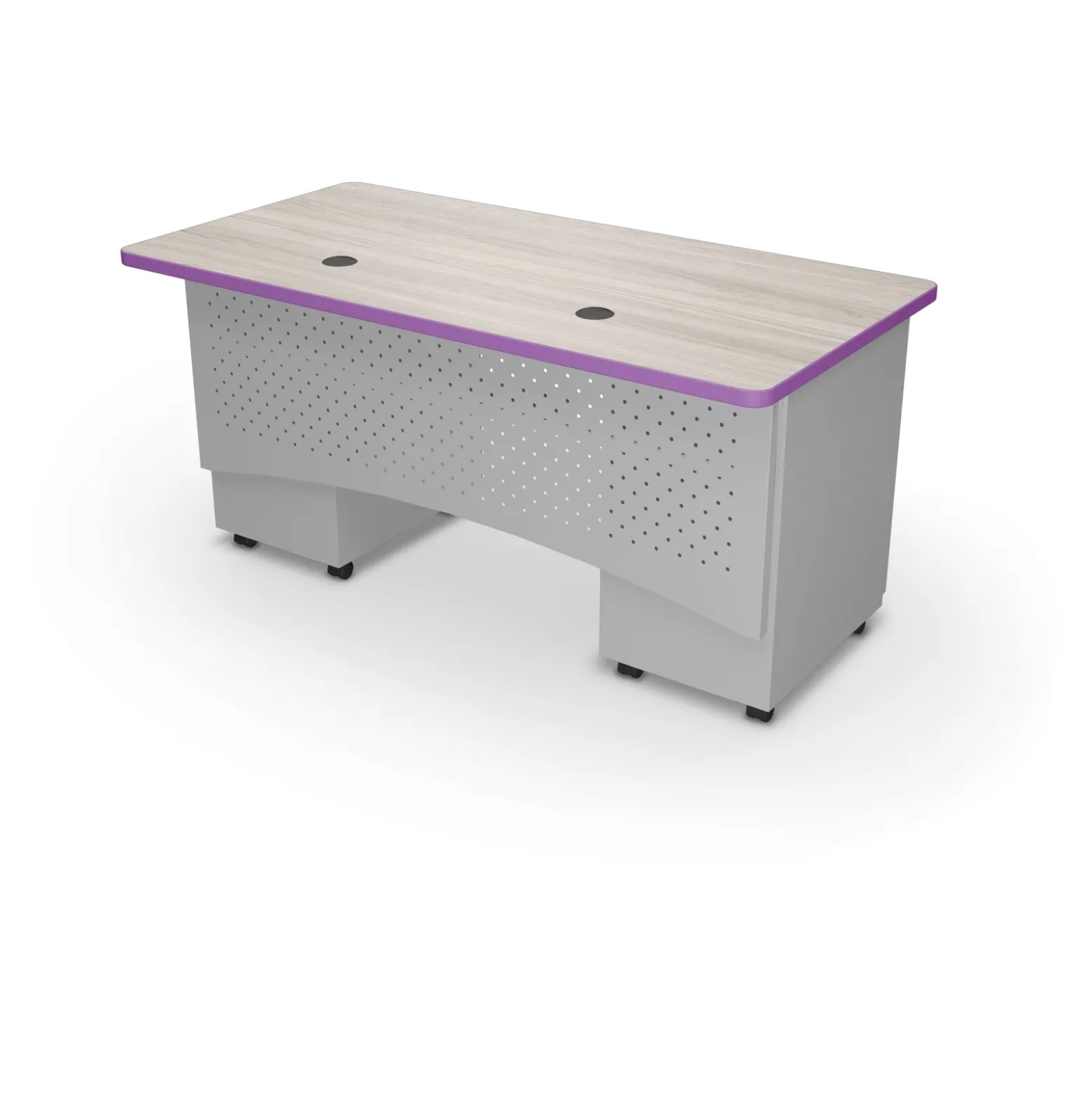 Double Pedestal Desk - 60"Wx30"D