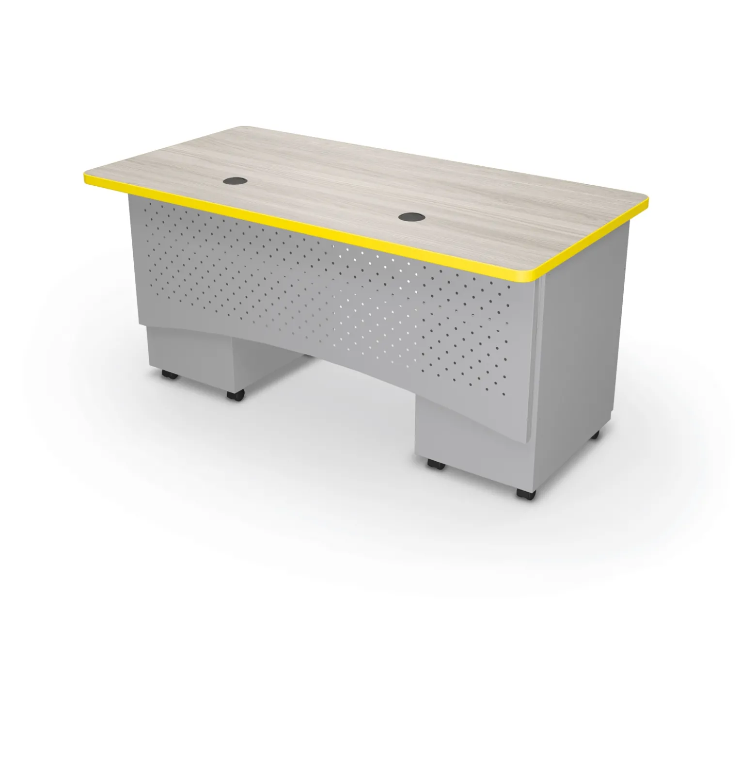 Double Pedestal Desk - 60"Wx30"D