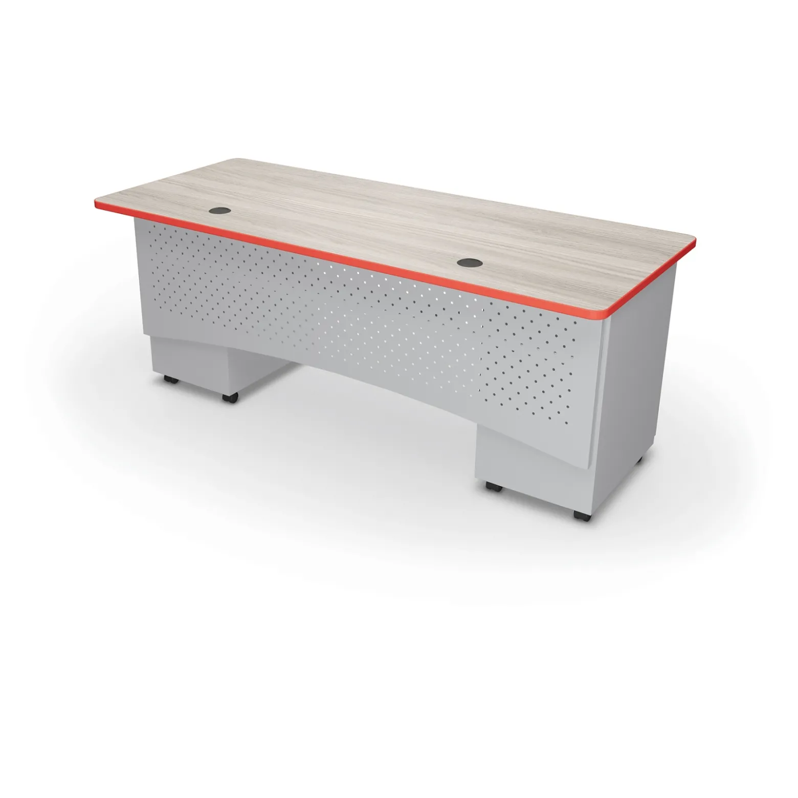Double Pedestal Desk - 72"Wx30"D