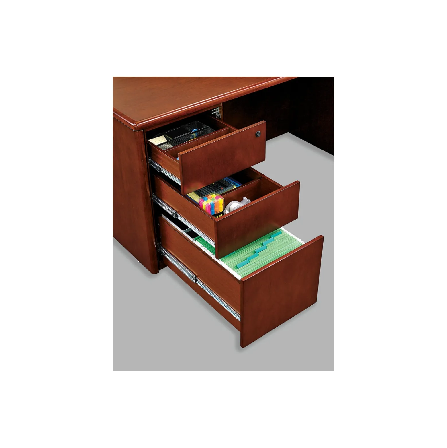 Double Pedestal Desk 72" x 36"