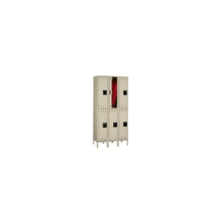 Double Tier Lockers 3 Wide With Legs