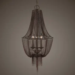Draped Chain Pendant Light