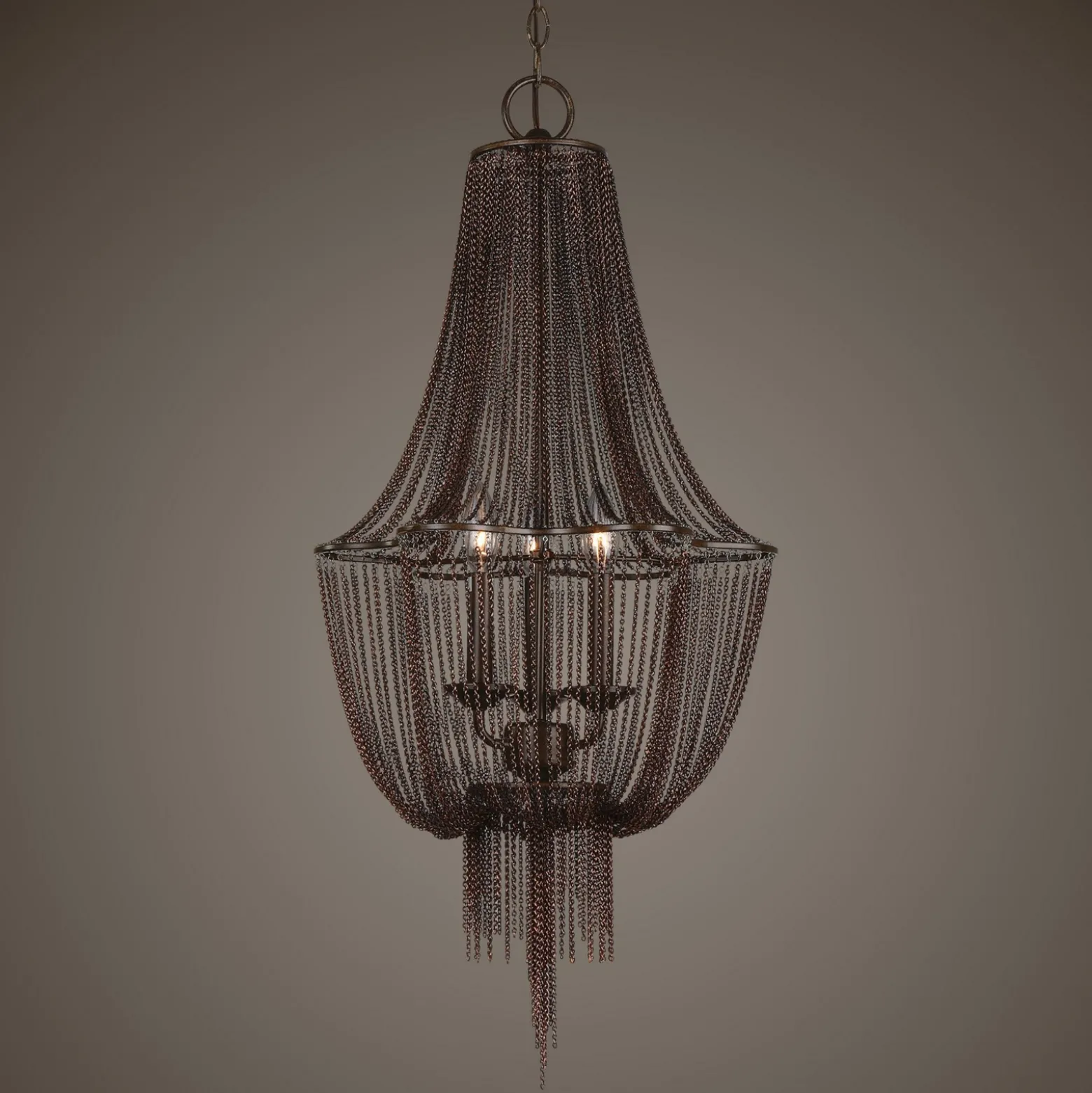 Draped Chain Pendant Light