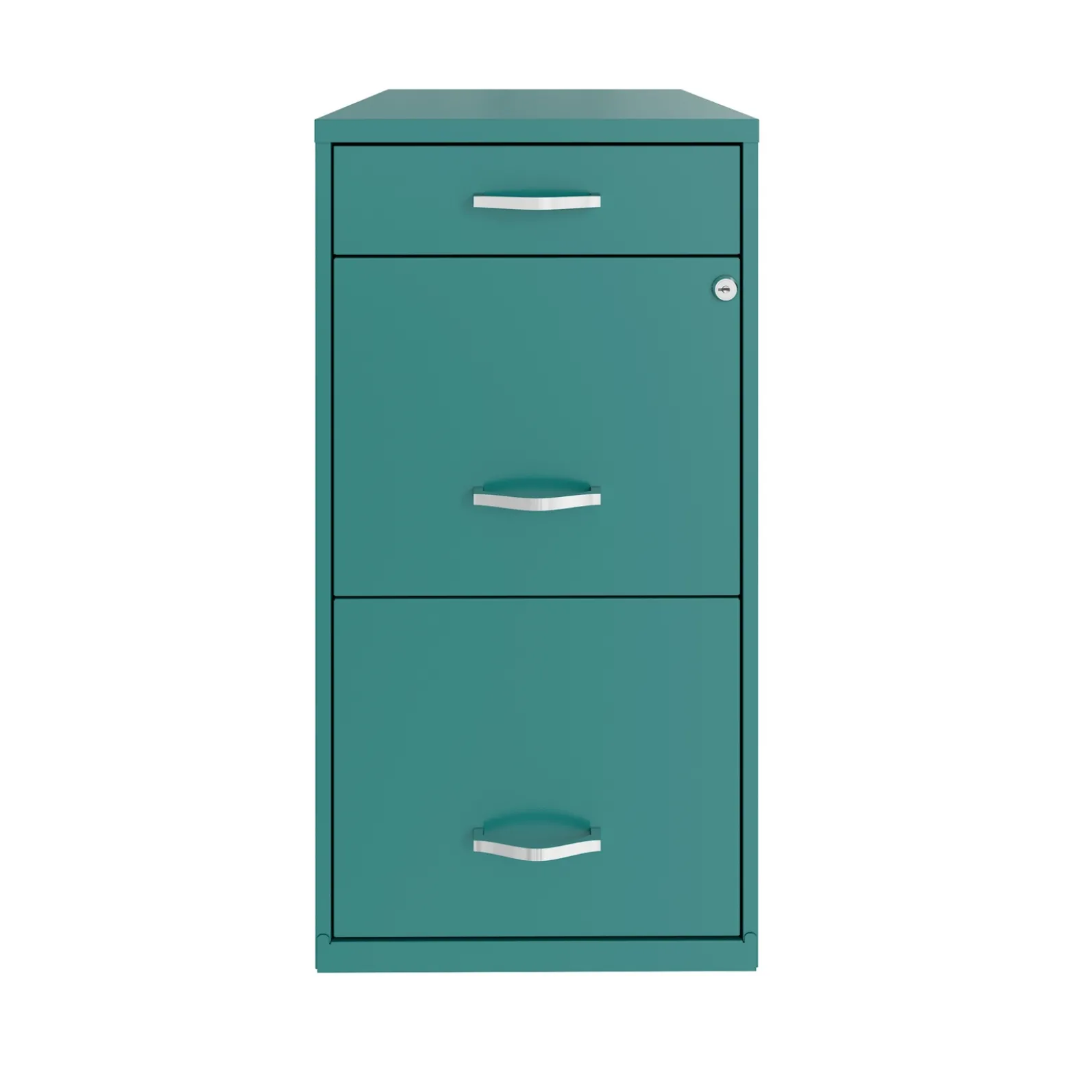 3-Drawer Metal File Cabinet – 15"W x 28"H