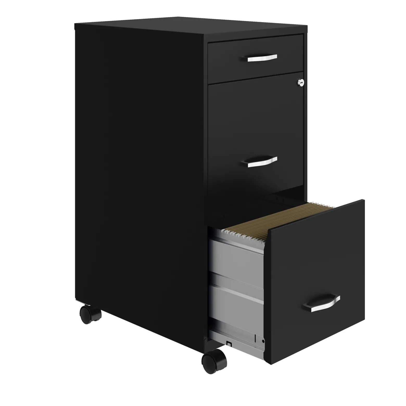 3-Drawer Mobile File Cabinet