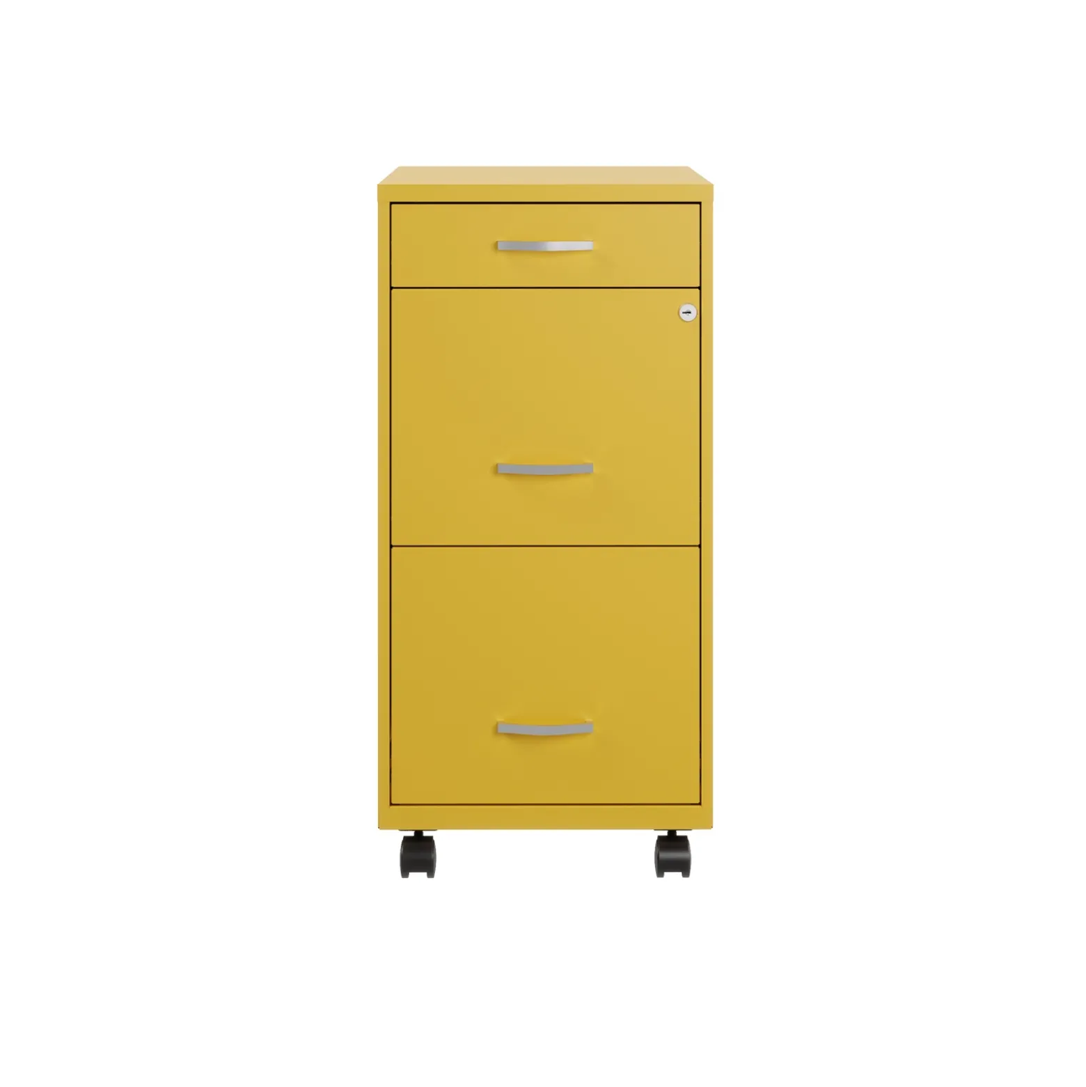 3-Drawer Mobile File Cabinet