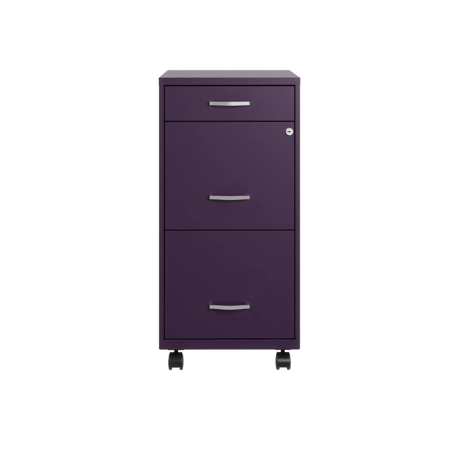 3-Drawer Mobile File Cabinet