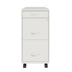 3-Drawer Mobile File Cabinet