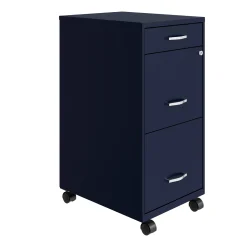 3-Drawer Mobile File Cabinet