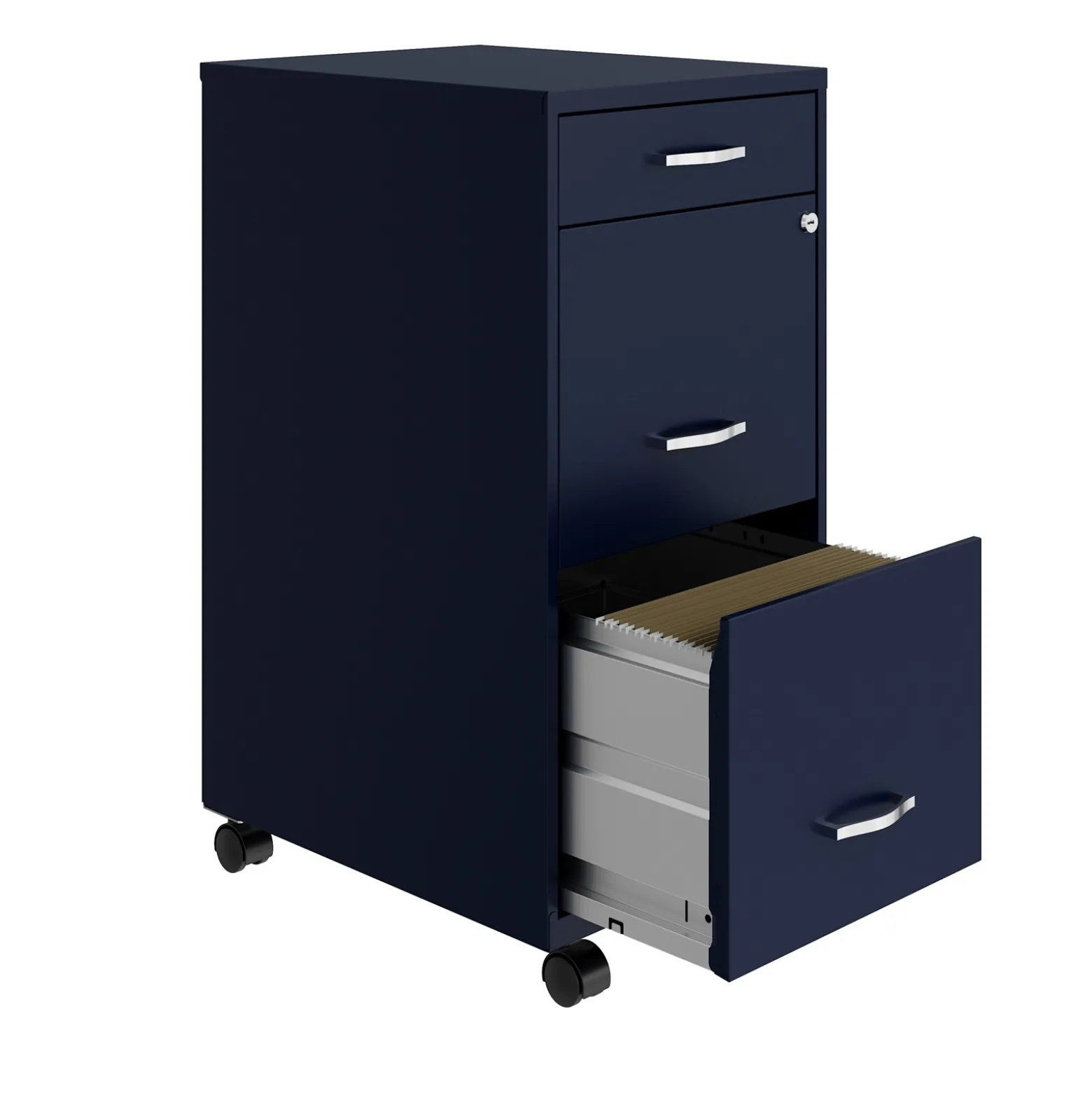 3-Drawer Mobile File Cabinet