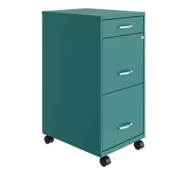 3-Drawer Mobile File Cabinet