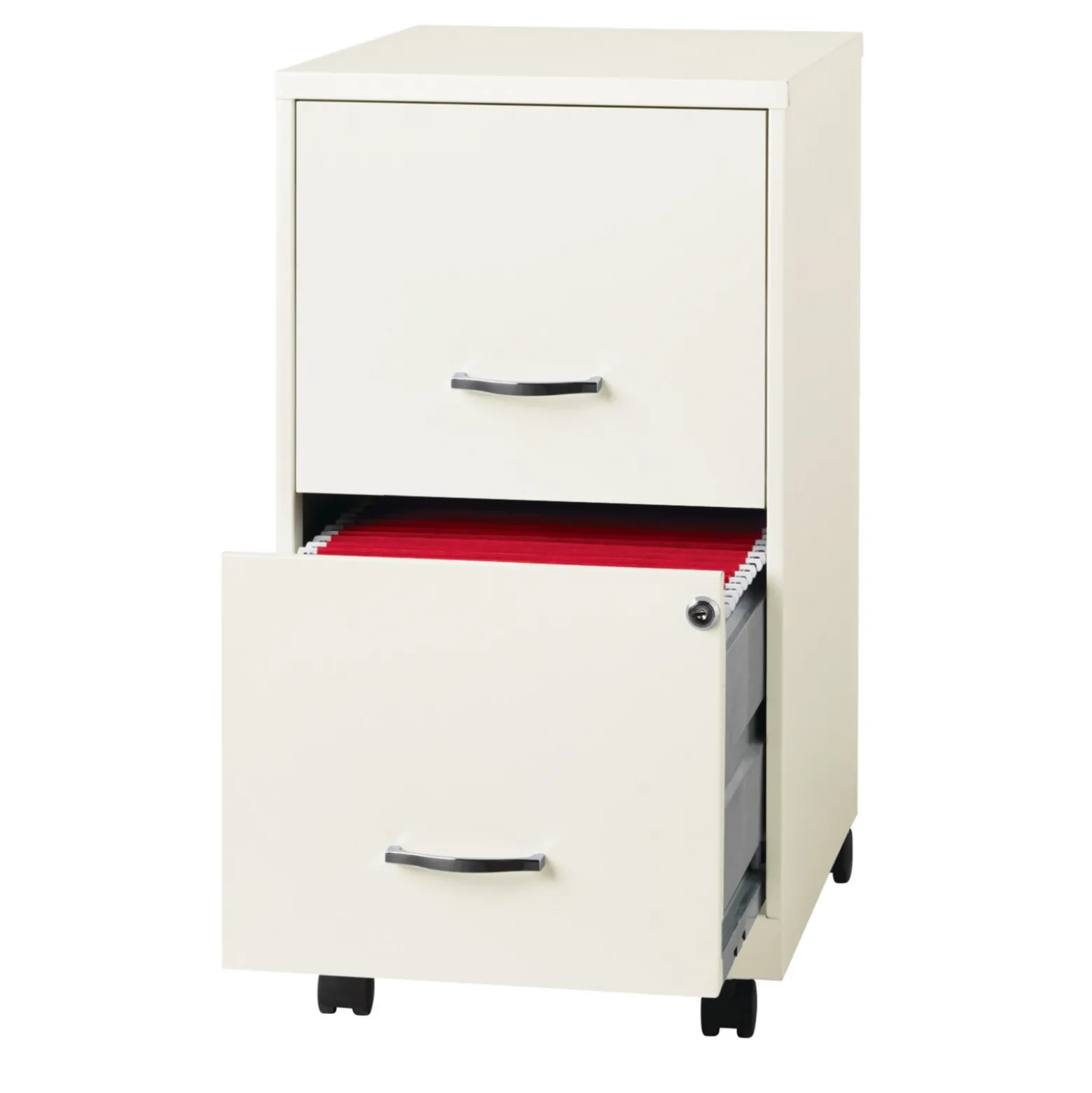 2-Drawer Mobile File Cabinet
