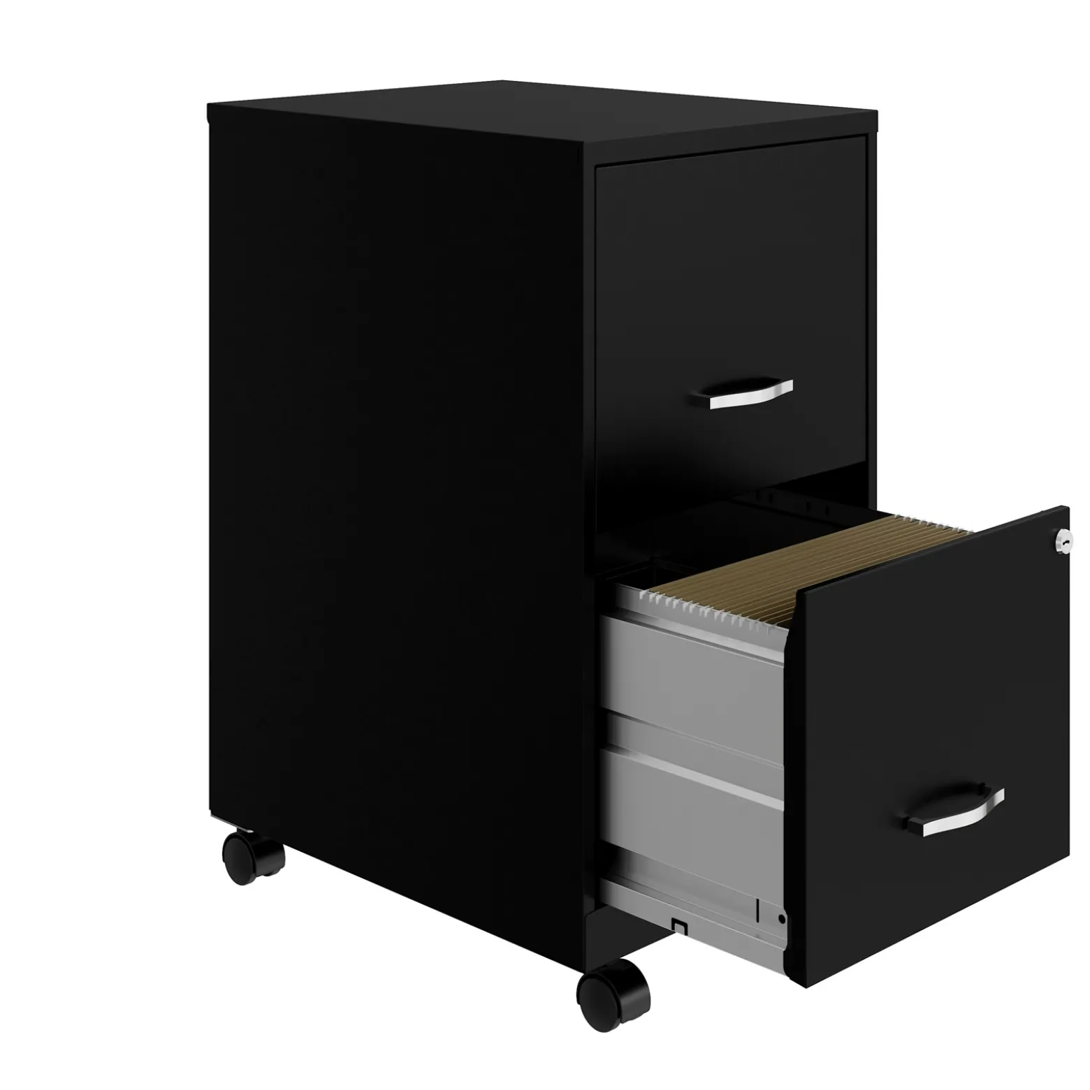 2-Drawer Mobile File Cabinet