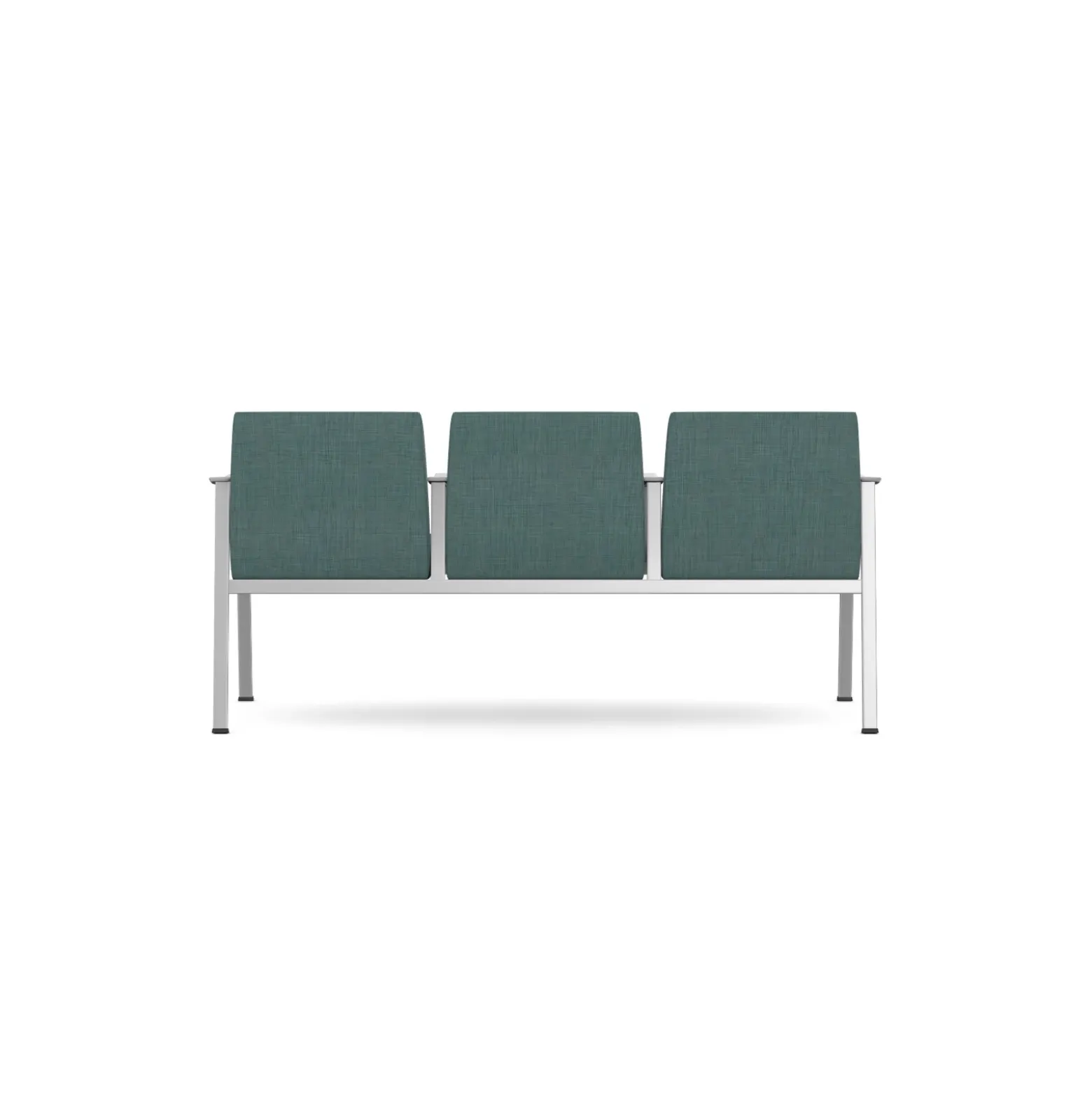 Drea Three Seater with Center Arms in Standard Healthcare Vinyl