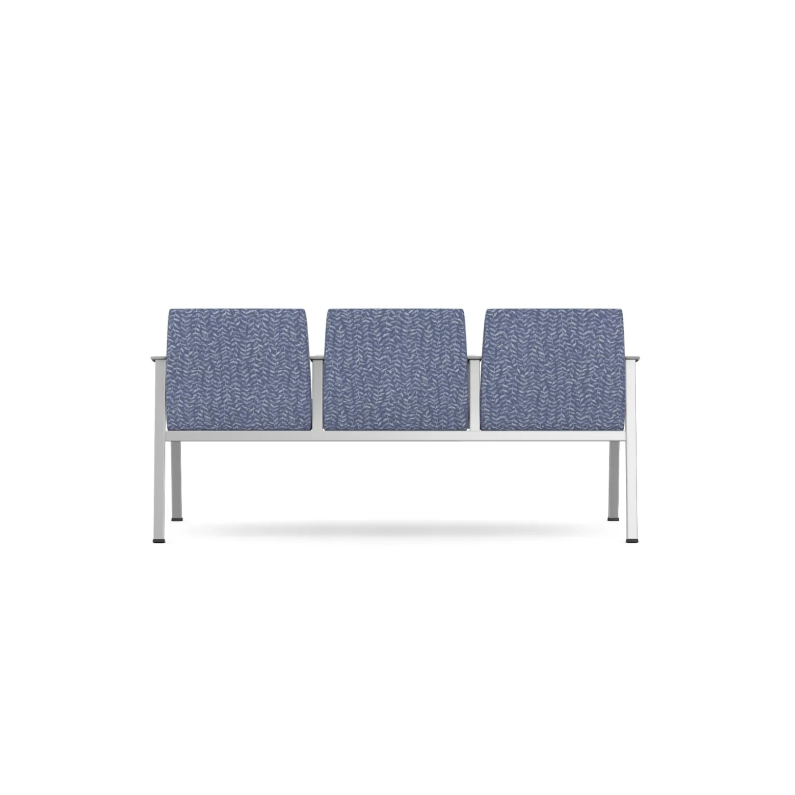 Drea Three Seater with Center Arms in Premium Healthcare Vinyl