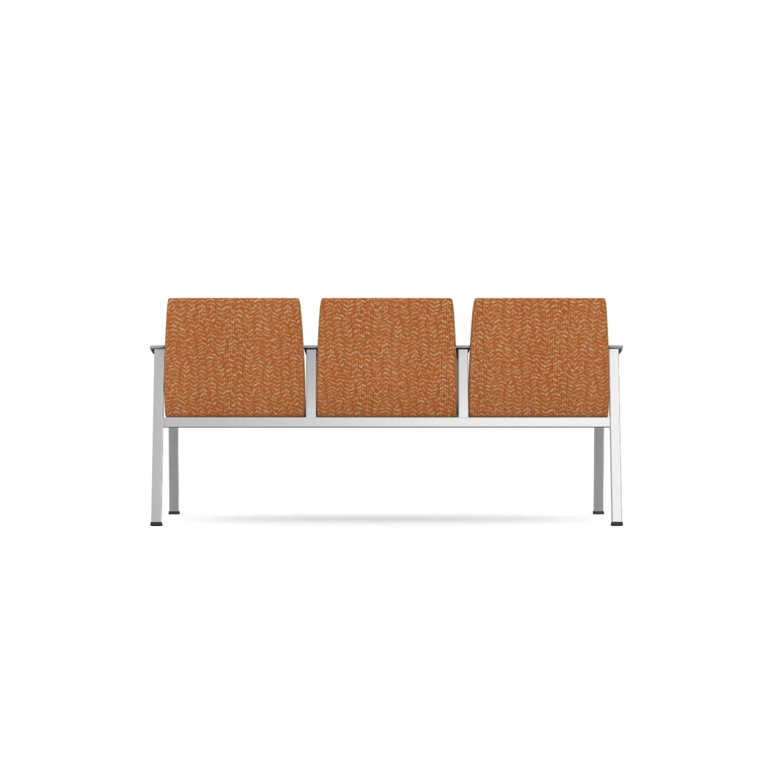 Drea Three Seater with Center Arms in Premium Healthcare Vinyl