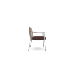 Drea Three Seater with Center Arms in Premium Healthcare Vinyl