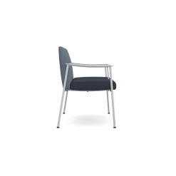 Drea Two Seater with Center Arm in Standard Healthcare Vinyl