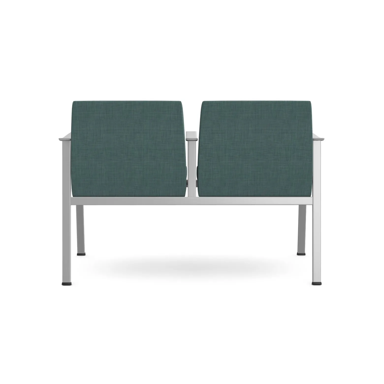 Drea Two Seater with Center Arm in Standard Healthcare Vinyl