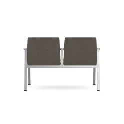 Drea Two Seater with Center Arm in Standard Healthcare Vinyl