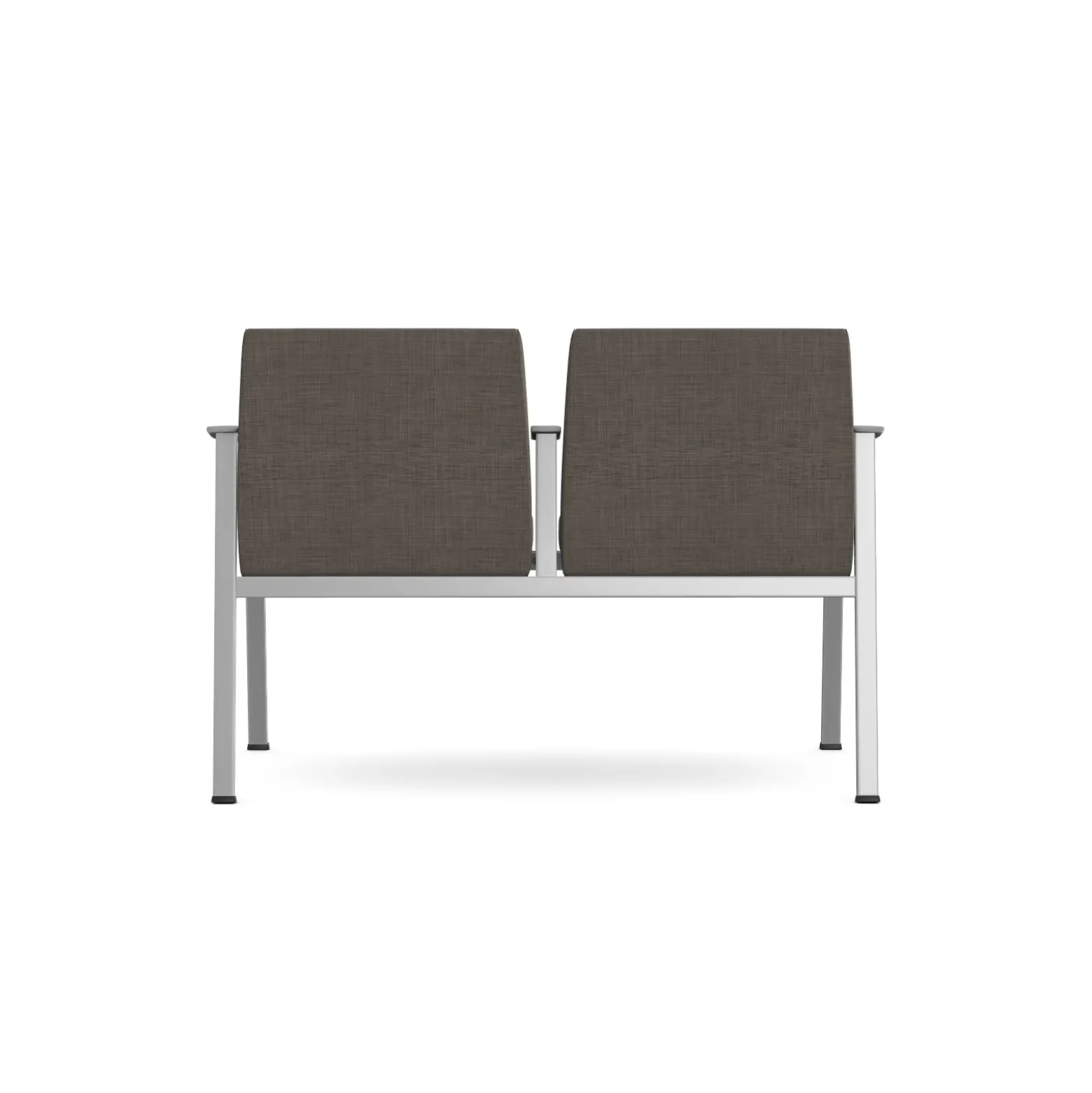 Drea Two Seater with Center Arm in Standard Healthcare Vinyl