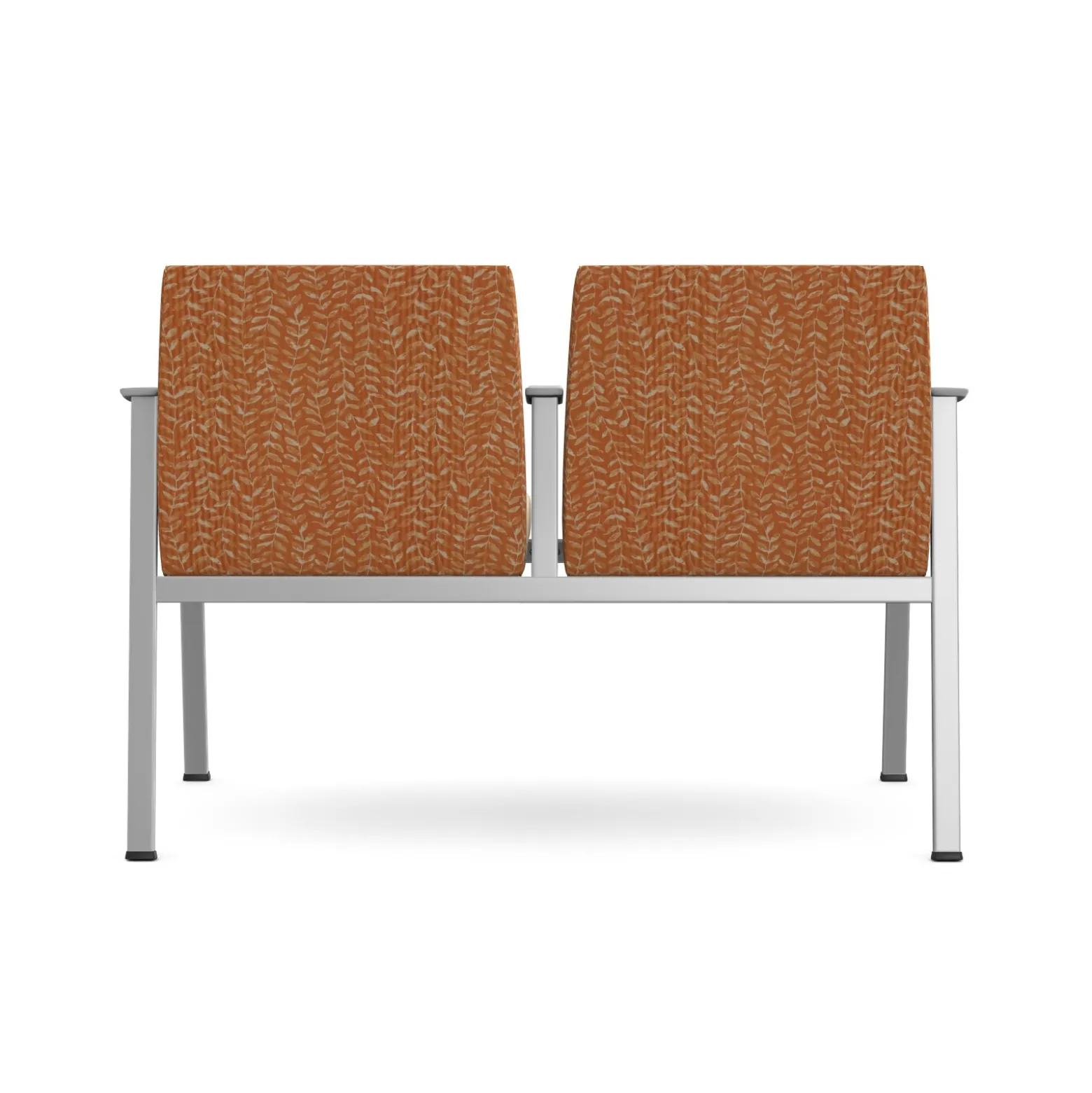Drea Two Seater with Center Arm in Premium Healthcare Vinyl