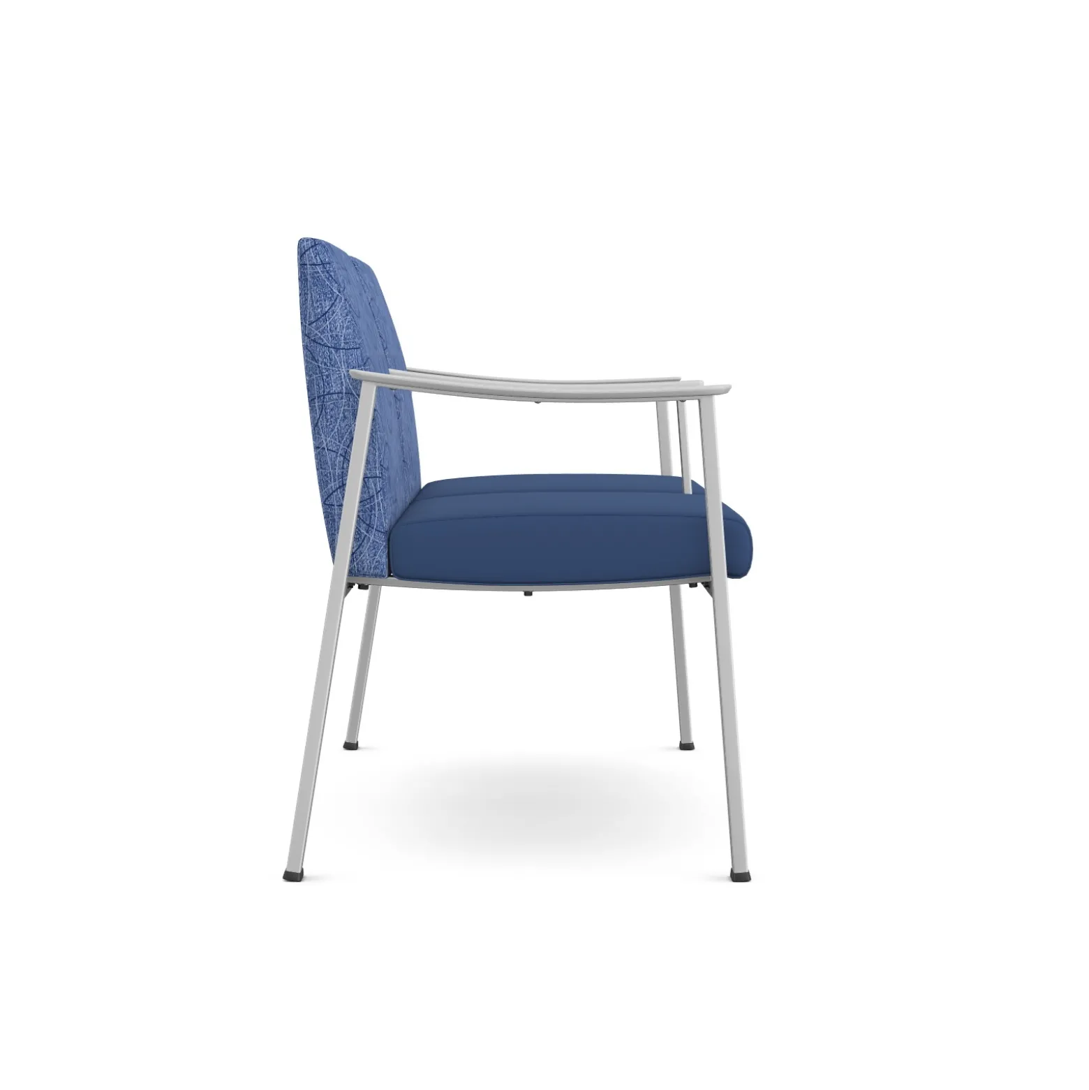 Drea Two Seater with Center Arm in Premium Healthcare Vinyl