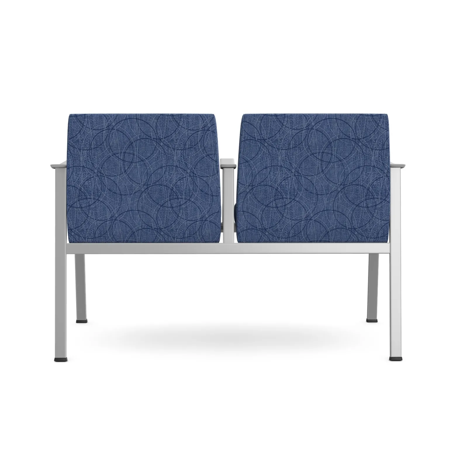 Drea Two Seater with Center Arm in Premium Healthcare Vinyl