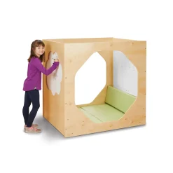 Dream Cube Wood Reading Nook w/pad