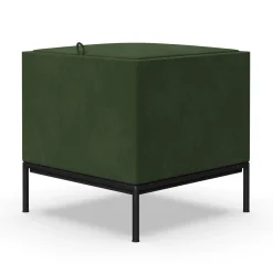 Drop In Lounge 30" Square Upholstered End Table/Stool with Storage