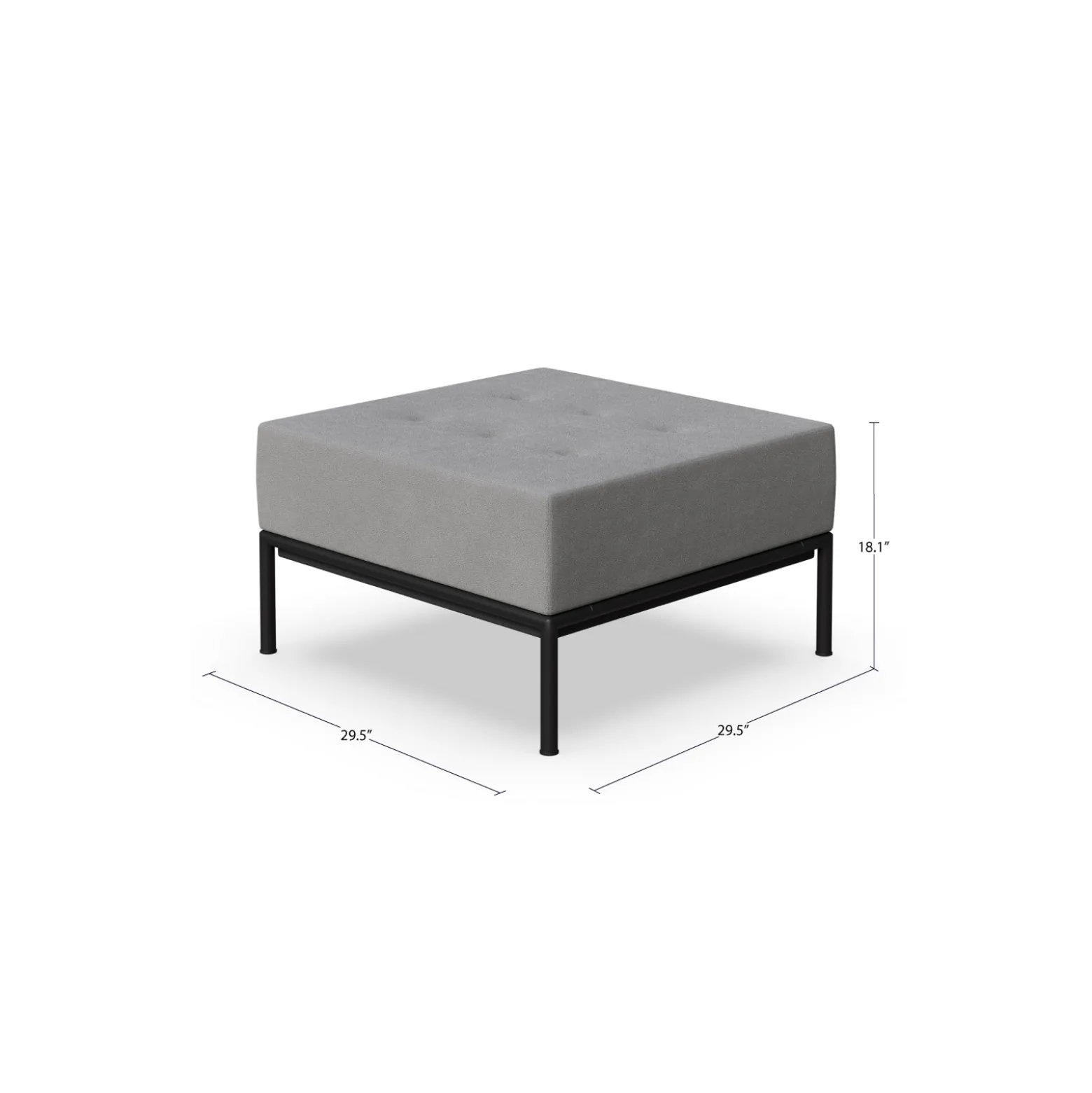 Drop In Lounge Ottoman