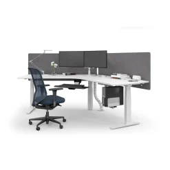 Dual VESA Monitor Arms