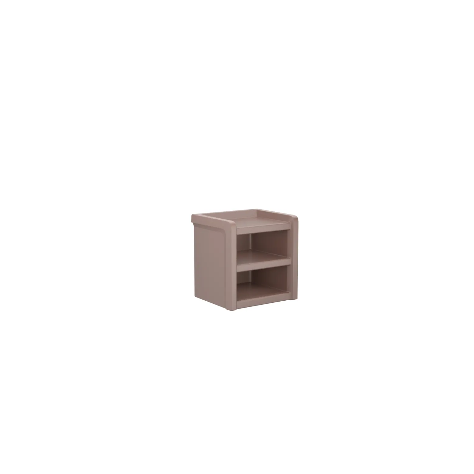 Durable Flame Retardant Polyethylene Bedside Table - 21.5"W