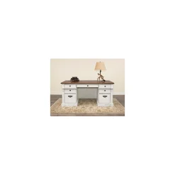 Durham Double Pedestal Executive Desk - 66