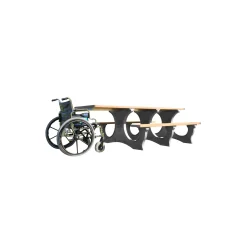 Easy Access ADA Accessible Recycled Plastic Picnic Table