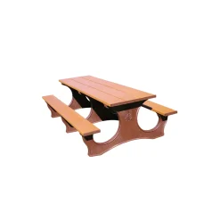 Easy Access Recycled Plastic Picnic Table 8'