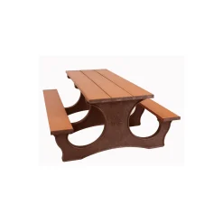 Easy Access Recycled Plastic Picnic Table 6'