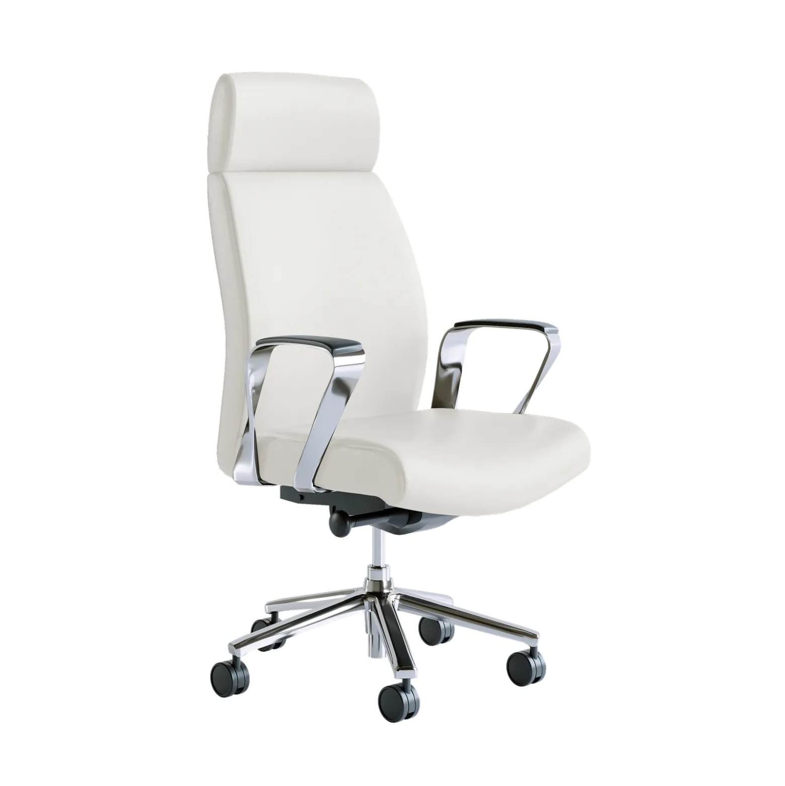 EC Series Executive Conference Chair in Leather and Faux Leather
