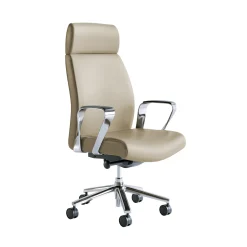EC Series Executive Conference Chair in Leather and Faux Leather