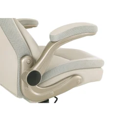 ECH Series Leather Flip-Arm Office Chair