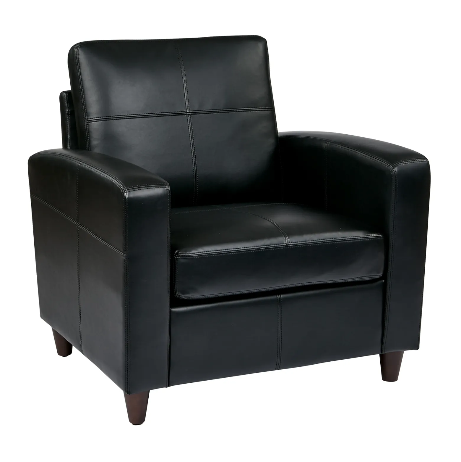 Eco Big and Tall Bonded Leather Club Chair